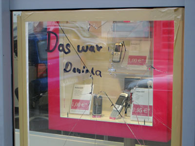 Daniela war's