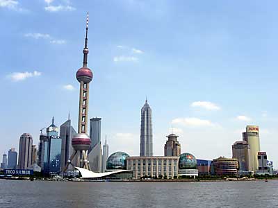 Blick nach Pudong