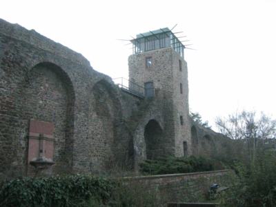 Teil der alten Stadtmauer.